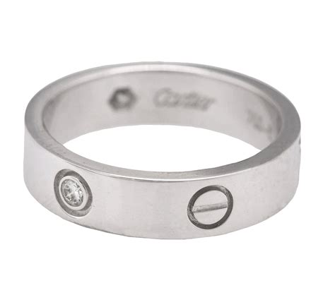 cartier ring online|cartier ring with screws.